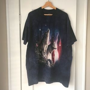 Cool Americana Wolf T-Shirt | XL